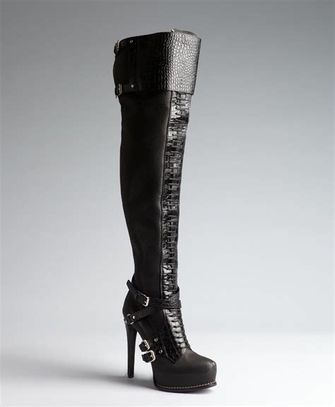 christian dior bottes|Christian Dior thigh boots.